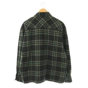 NEIGHBORHOOD 242BENH-SHM01チェック柄シャツ 長袖 M ブラック グレー /HK OS SH