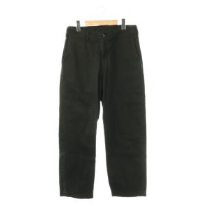 242AQNH-PTM04CLASSIC CHINO PANTS クラシックチノパン テーパード M ブラック