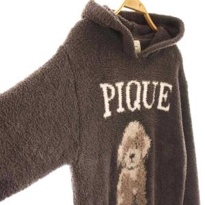 gelato pique トイプードルJQDワンピース ニット ロング F チャコールグレー マルチカラー /DO OS