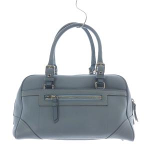 COACH トートバッグ ハンドバッグ レザー ブルー F10690 /YO30