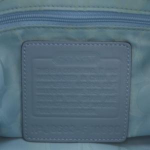 COACH トートバッグ ハンドバッグ レザー ブルー F10690 /YO30