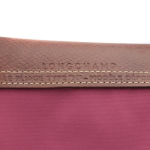 Longchamp プリアージュ M トートバッグ ハンドバッグ 折り畳み ナイロン ピンク /YO28