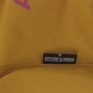HYSTERIC GLAMOUR バッグ リュックサック デイパック ナイロン イエロー /YO28