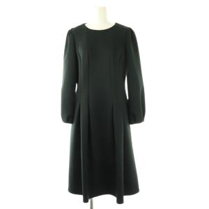 長袖 ワンピース 40 ネイビー /ES OS