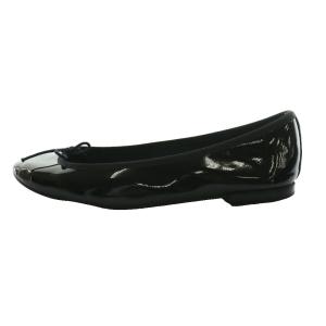 Repetto サンドリオン Cendrillon バレエシューズ エナメル 38.5 黒 ブラック V086V /SS