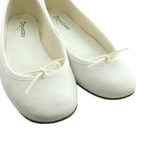 Repetto サンドリオン Cendrillon バレエシューズ 37.5 白 ホワイト V086V /SS OS