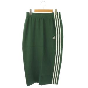 IW3167 ニットスカート タイト ロング M グリーン /HK OS