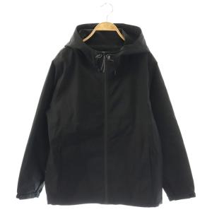 WASHER NYLONストレッチマウンテンパーカー ジップアップ M ブラック /DO OS