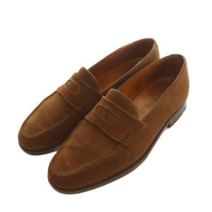 9005LOPEZ ローファー スエード 7 ブラウン X25346