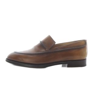Berluti Uチップローファー スリッポン 7 ブラウン