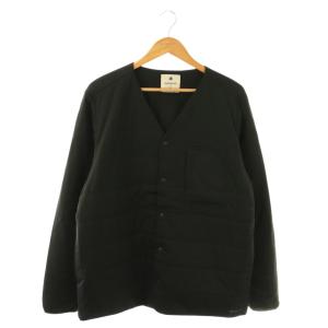 Flexible Insulated Cardigan カーディガン 中綿 キルティング XL ブラック