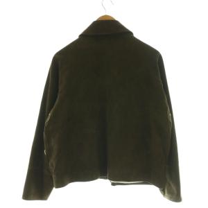 CINQUANTA BEAMS F別注 ゴートスエード フィッシング ブルゾン 44 S カーキブラウン