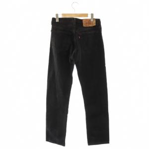 Levi's 90S 501デニムパンツ 後染め ボタンフライ W31 ブラック 501-0660