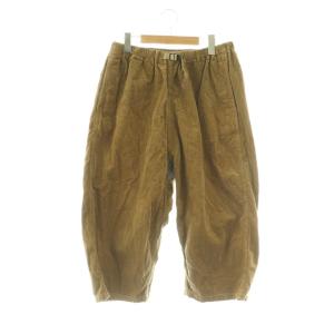 × ビームスボーイ BEAMS BOY バールーンコーデュロイパンツ テーパードパンツ F キャメル /DF