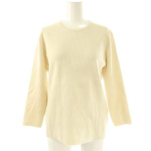 Diner B クルーネックプルオーバー ニット セーター アイボリー /ES OS