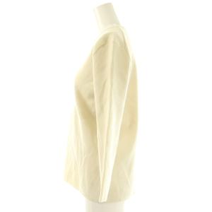 MUSE de Deuxieme Classe Diner B クルーネックプルオーバー ニット セーター アイボリー /ES OS