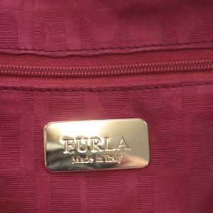 FURLA かごバッグ ハンドバッグ ベージュ /YO32