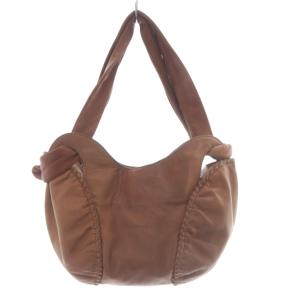 MARNI レザーリボン2WAYショルダーバッグ ハンドバッグ ブラウン /YO31