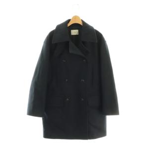 25AW メルトンウール ピーコート 36 ネイビー
