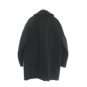 IENA 25AW メルトンウール ピーコート 36 ネイビー