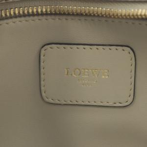 LOEWE アマソナ28 ハンドバッグ アナグラム ベージュ