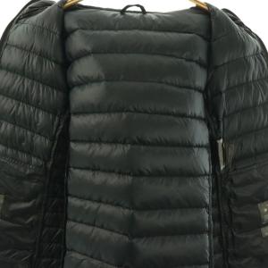 DUVETICA ファー付きダウンコート アウター 46 黒 /NR OS