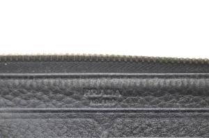 PRADA 長財布 L字ファスナー レザー ブラック /YO33