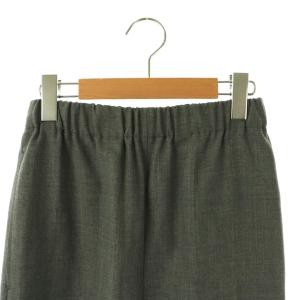 ENFOLD ELASTIC MENS WIDE-PANTS ワイドパンツ 36 グレー /ES OS