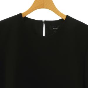 Theory 24AW ADMIRAL CREPE SS ALINE TOP CL J プルオーバー ブラウス 半袖