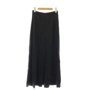 EVERYDAY I LIKE ロングスカート ロング 黒 ブラック /AQ OS