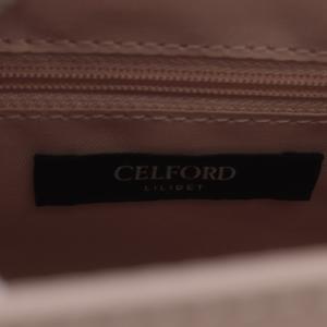 CELFORD リュタン ビジュースタッズポシェット(M) ハンドバッグ ワンハンドル ショルダーバッグ 2way フェイクレザー