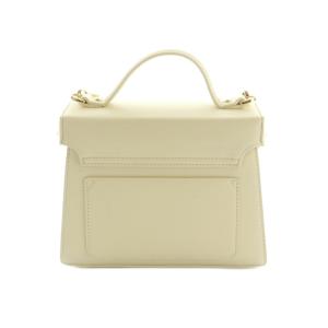 DIANA 2WAY ハンドバッグ ショルダーバッグ ビジュー スタッズ アイボリー /MI OS