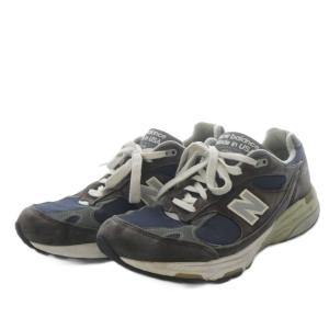 New Balance MR993NV スニーカー US10 カーキ ネイビー USA製