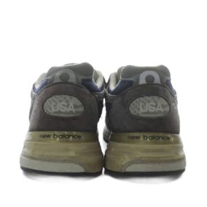 New Balance MR993NV スニーカー US10 カーキ ネイビー USA製