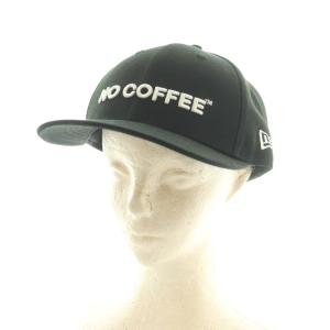 NEW ERA 9FIFTY NO COFFEE キャップ 帽子 刺繍 黒 /MI OS AD ユニセックス