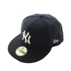 59FIFTY New York Yankees キャップ 帽子 ウール 7 5/8 60.6cm 紺