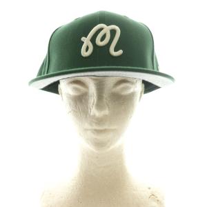 NEW ERA × マルボン ゴルフ Malbon Golf 59FIFTY キャップ 帽子 7 5/8 緑 グリーン