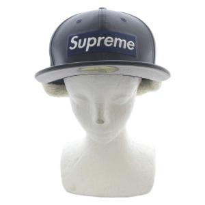 ニューエラ 59FIFTYEarflap Box Logo ネイビー