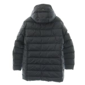 HERNO PI0191U POLAR-TECH ウォーターレペレントナイロン ダウンジャケット 48 ネイビー
