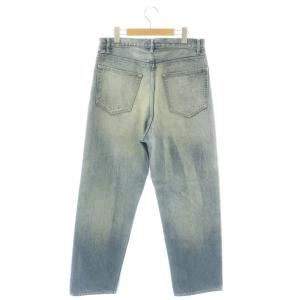 AURALEE A25AP03DH SELVEDGE FADED HEAVY DENIM WIDE PANTS 2