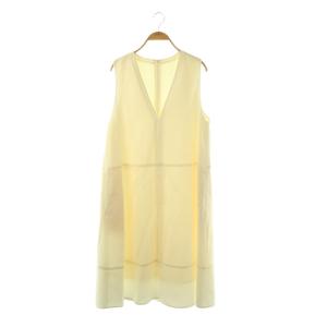 24AW V/Nオーバーフレアワンピース ノースリーブ 2 オフホワイト /ES OS