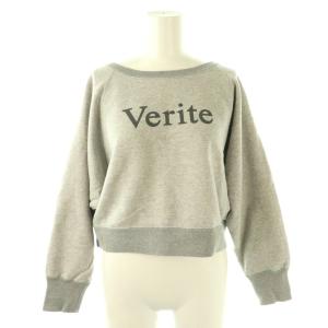 24AW スウェットプルオーバー 長袖 VERITE 2 グレー /HK OS
