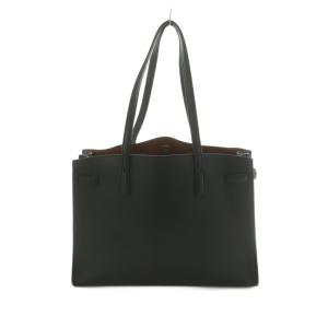 TORY BURCH トートバッグ レザー 紺 /MI OS