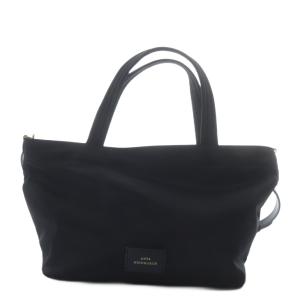 ANYA HINDMARCH E/W TOTE EYES 2way ナイロン ブラック