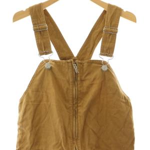 ISABEL MARANT ETOILE コットンリネンオーバーオール 17 リネン混 38 キャメル /DO OS
