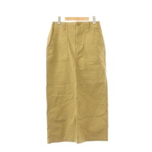 24AW ベイカースカート タイト ロング 38 ベージュ /CX OS