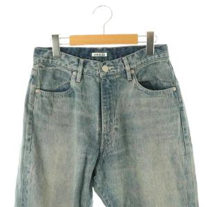 AURALEE 23AW SELVEDGE FADED LIGHT DENIM PANTS 2