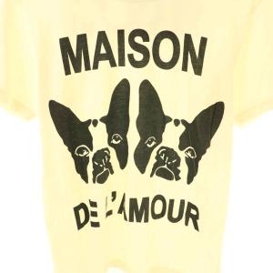 GUCCI orso&bosco 半袖Tシャツ カットソー プリント S アイボリー 492347 /DF OS SH