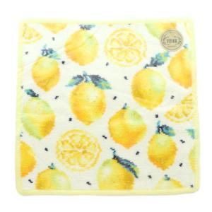 ラブラリーバイフェイラー LOVERARY BY FEILER レモンドット タオルハンカチ レモン柄
