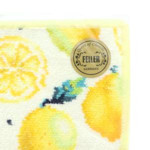 FEILER ラブラリーバイフェイラー LOVERARY BY FEILER レモンドット タオルハンカチ レモン柄